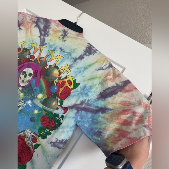 Online Ceramics Grateful Dead “Grateful for the Company” Tie Dye T-Shirt size S - Picture 7 of 11
